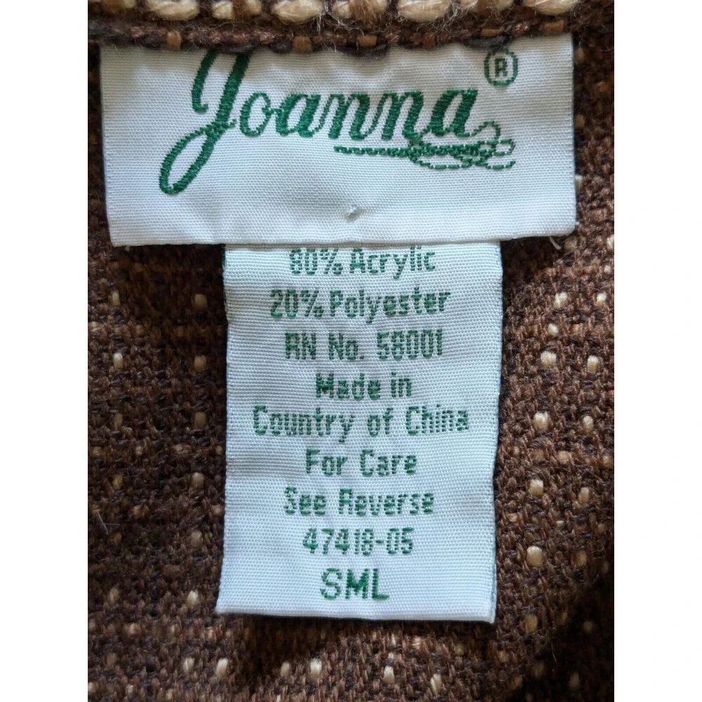 Joanna Tweed Blazer Women's M Vtg Plaid Woven Jacket Button 80s Dark Academia